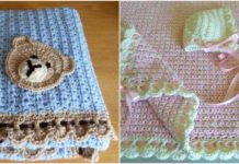Crochet Tiramisu Baby Blanket