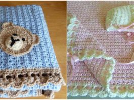 Crochet Tiramisu Baby Blanket