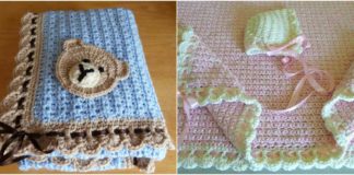 Crochet Tiramisu Baby Blanket