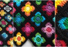 Crochet Retro Vibe Square