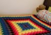 Crochet Delicate Colorful Blanket