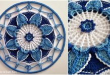 Crochet Crystal Cold Mandala