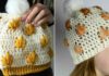 Crochet Leafly Autumn Hat