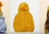 Crochet Chunky Yellow Hat