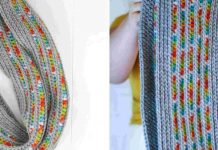 Casual Fashion Crochet Scarf Step by Step