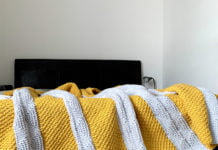 Crochet Honey Peaks Blanket