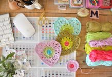 Crochet Granny Chic Heart