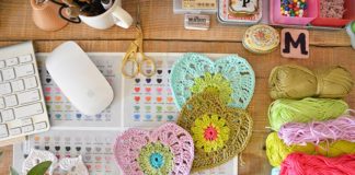 Crochet Granny Chic Heart