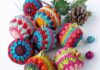 Easy Granny Crochet Christmas Baubles