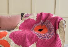 ART FLOWERS CROCHET BLANKET