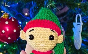 Crochet Christmas Elf Amigurumi