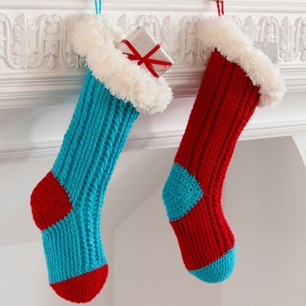 Crochet Christmas Stockings - XELLCRAFTS