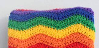 Blanket Crochet Tutorial for Left-Handed (Chevron / Zig-Zag)